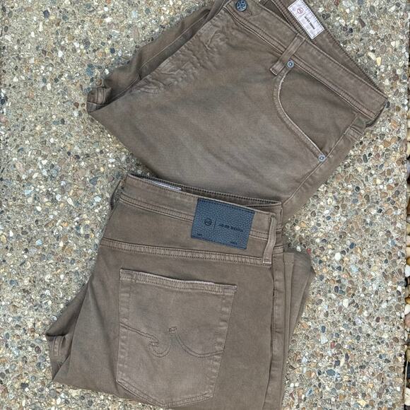 AG-ED Denim Everette Slim Straight Mid Rise Adriano Goldschmied Pants Size 38 - Picture 13 of 14